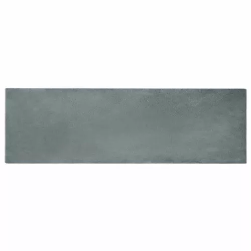  Mű Nyúl Szőr Szőnyeg Antracit 80 x 250 cm Poliészter