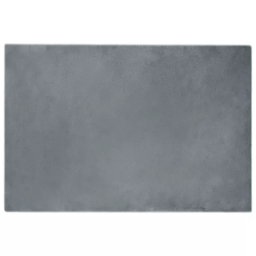 Mű Nyúl Szőr Szőnyeg Antracit 120 x 170 cm Poliészter