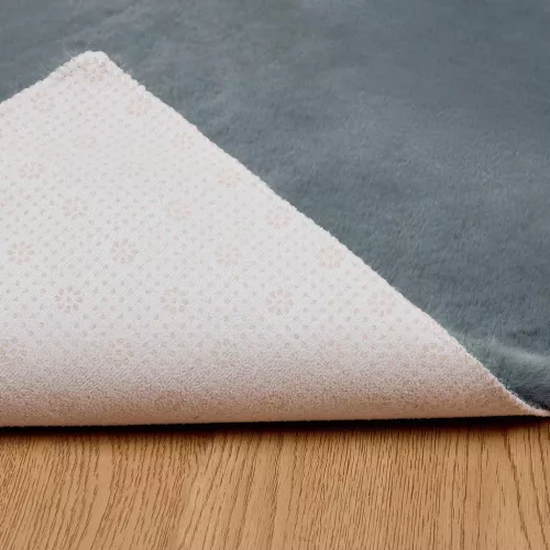  Mű Nyúl Szőr Szőnyeg Olite Antracit 160 x 230 cm Poliészter