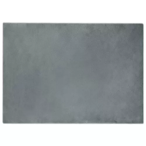 Mű Nyúl Szőr Szőnyeg Antracit 200 x 280 cm Poliészter