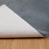  Mű Nyúl Szőr Szőnyeg Antracit 200 x 200 cm Poliészter