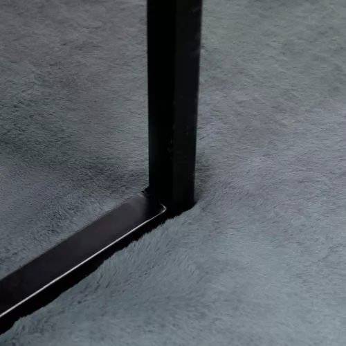  Mű Nyúl Szőr Szőnyeg Olite Antracit 50 x 80 cm Poliészter