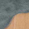  Mű Nyúl Szőr Szőnyeg Olite Antracit 60 x 90 cm Poliészter