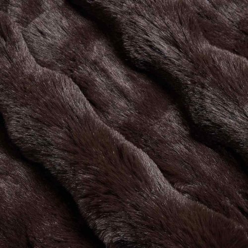  Műnyúl szőrmés takaró 4 pcs Teve 130 x 150 cm Poliészter