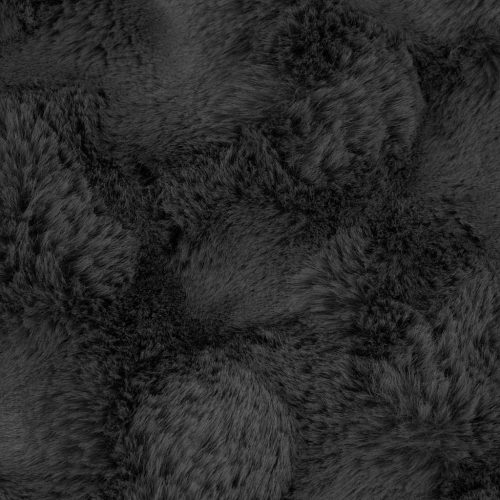  Műnyúl szőrmés takaró 4 pcs Sötétszürke 240 x 270 cm Poliészter