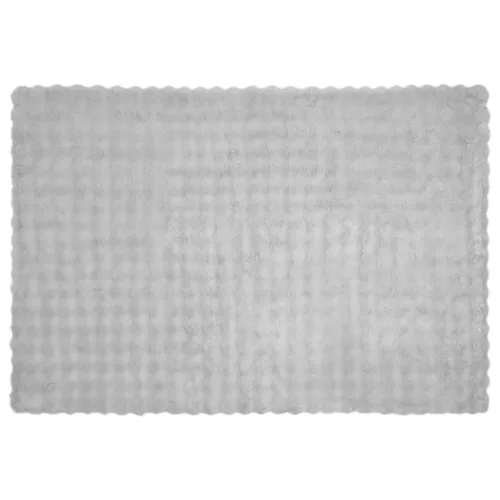  Műnyúl szőrmés takaró Szürke 150 x 220 cm Poliészter