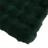  Műnyúl szőrmés takaró Sötétzöld 130 x 150 cm Poliészter
