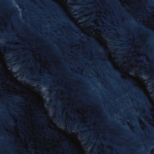  Műnyúl szőrmés takaró 4 pcs Tengerkék 150 x 220 cm Poliészter