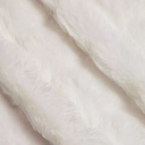  Műnyúl szőrmés takaró 4 pcs Fehér 150 x 220 cm Poliészter