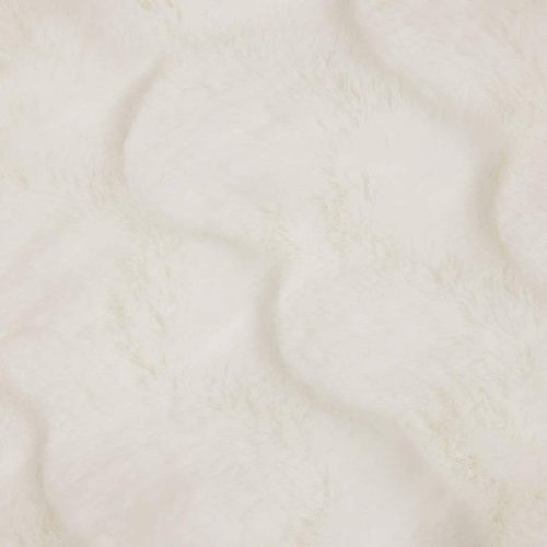  Műnyúl szőrmés takaró 4 pcs Fehér 150 x 220 cm Poliészter