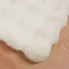  Műnyúl szőrmés takaró 4 pcs Fehér 240 x 270 cm Poliészter