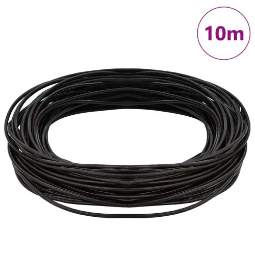  Bőr zsinór Sötét Barna Ø1,5 mm x 10 m Bőr