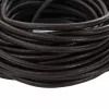  Bőr zsinór Sötét Barna Ø4 mm x 5 m Bőr