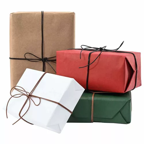  Bőr zsinór Világos Barna Ø1 mm x 10 m Bőr