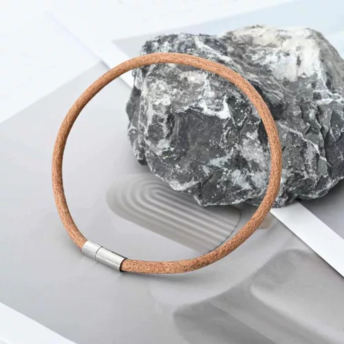  Bőr zsinór Barna Ø5 mm x 50 m Bőr