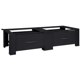  Mosógép Talp 2 pcs Fekete 64 x 55 x 32.5 cm Acél