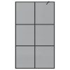  Walk-in zuhanyfal Fekete 115 x 195 cm edzett üveg