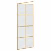  Walk-in zuhanyfal Arany 80 x 195 cm edzett üveg