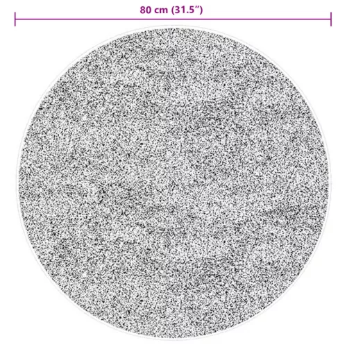  Területszőnyegek Kerek HUARTE Barna Ø 80 CM