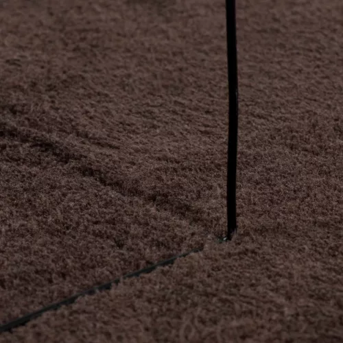  Területszőnyegek Kerek HUARTE Barna Ø 120 CM