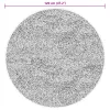  Területszőnyegek Kerek HUARTE Barna Ø 120 CM
