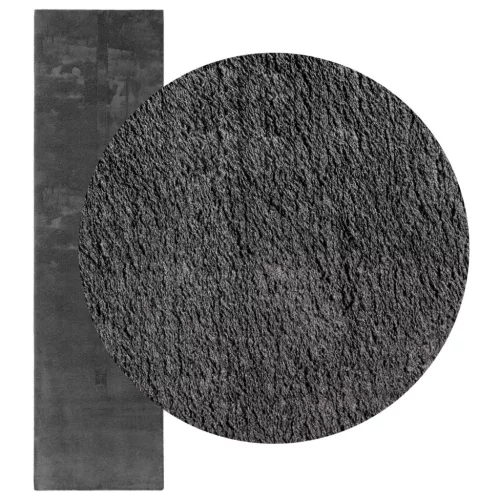  Területszőnyegek HUARTE Antracit 300 x 80 cm Poliészter