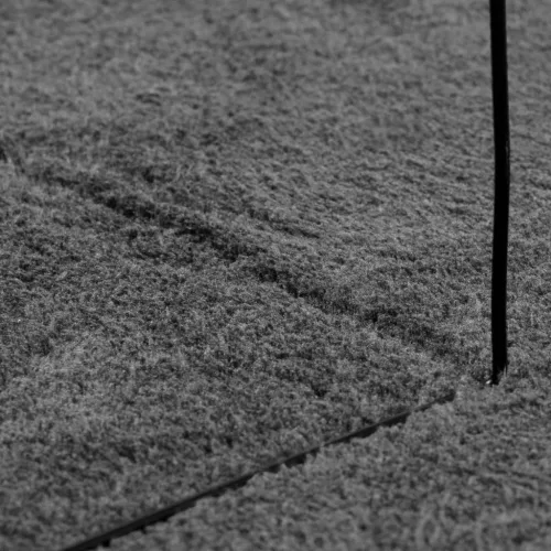  Területszőnyegek HUARTE Antracit 500 x 80 cm Poliészter