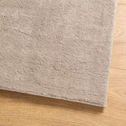  Területszőnyegek HUARTE Homokszín 400 x 80 cm Poliészter