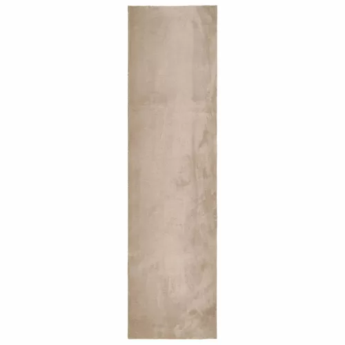  Területszőnyegek HUARTE Homokszín 500 x 80 cm Poliészter
