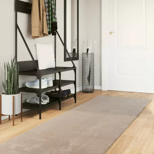  Területszőnyegek HUARTE Homokszín 750 x 80 cm Poliészter