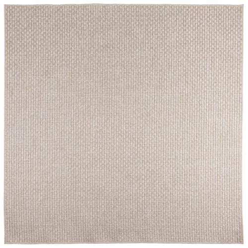  Területszőnyegek Négyzet Krém 240 x 240 cm