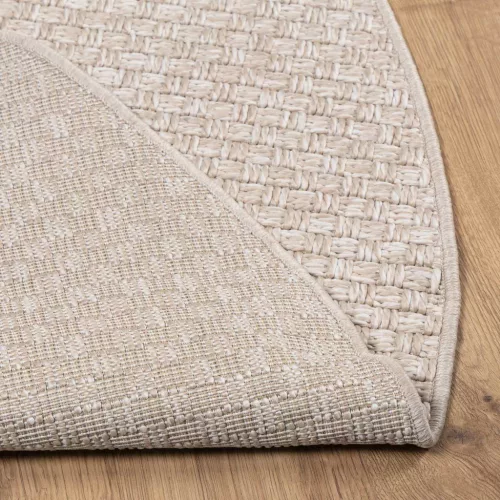  Területszőnyegek Kerek Krém Ø 120 CM