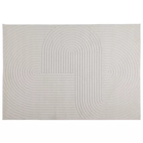  Területszőnyegek Négyszögletes Krém 280 x 200 cm