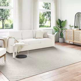  Területszőnyegek Négyszögletes Krém 340 x 240 cm