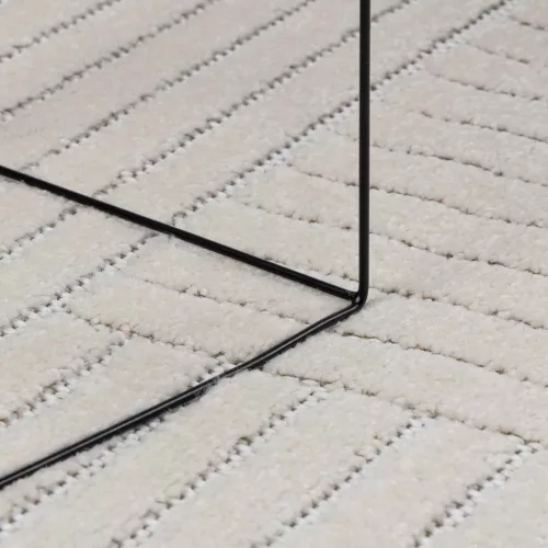  Területszőnyegek Négyzet Krém 200 x 200 cm