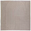  Területszőnyegek Négyzet Bézs 200 x 200 cm