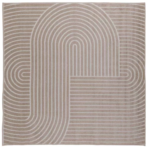  Területszőnyegek Négyzet Bézs 200 x 200 cm