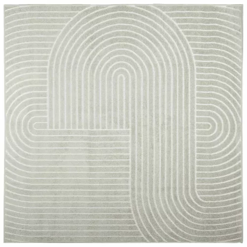  Területszőnyegek Négyzet HUARTE Zöld 200 x 200 cm Poliészter
