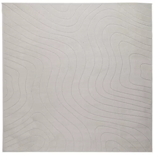  Területszőnyegek Négyzet Krém 120 x 120 cm
