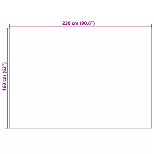  Területszőnyegek HUARTE Bézs 230 x 160 cm Poliészter