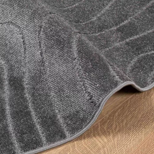  Területszőnyegek Kerek Antracit Ø 120 CM