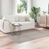  Területszőnyegek HUARTE Krém és Taupe 120 x 120 cm Poliészter