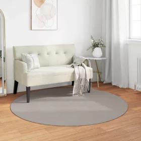  Területszőnyegek Kerek Krém és Taupe Ø 200 CM