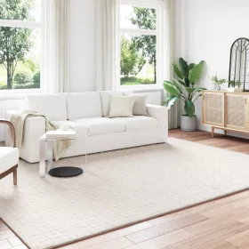  Területszőnyegek Négyszögletes Krém 340 x 240 cm