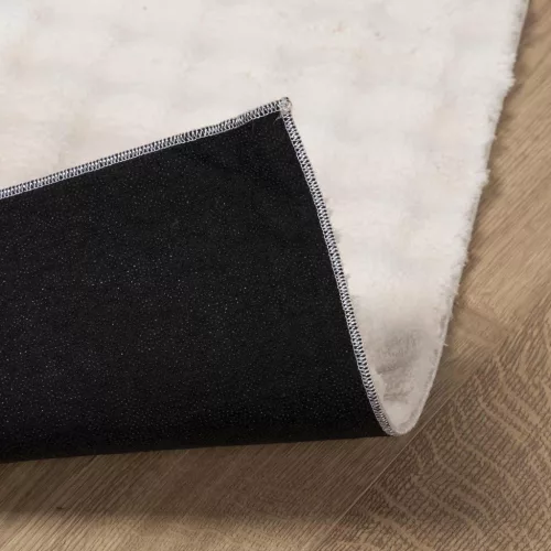  Területszőnyegek Négyzet HUARTE Bézs 120 x 120 cm Poliészter