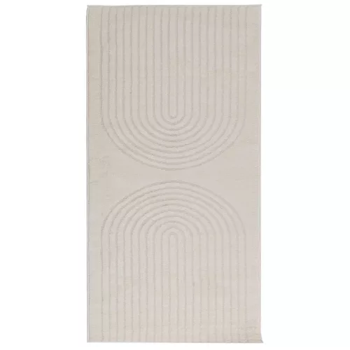  Területszőnyegek Négyszögletes Krém 200 x 80 cm