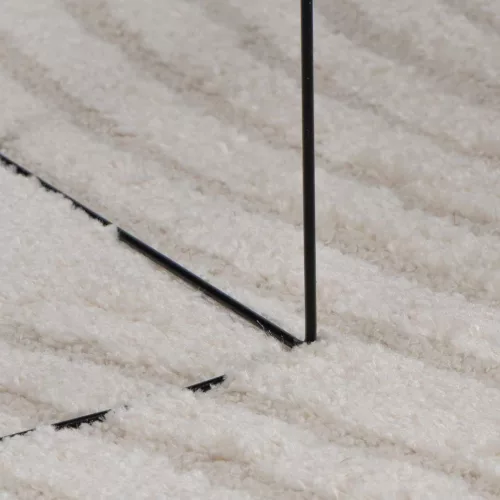  Területszőnyegek Négyzet Krém 240 x 240 cm