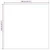  Területszőnyegek Négyzet Szürke 120 x 120 cm