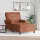  PÁRÁS FOTEL párnával Barna 91 x 157 x 91 cm Antik PU