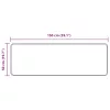  Szőnyeg Nyomtatás Krém 150 x 50 cm Poliészter és PVC